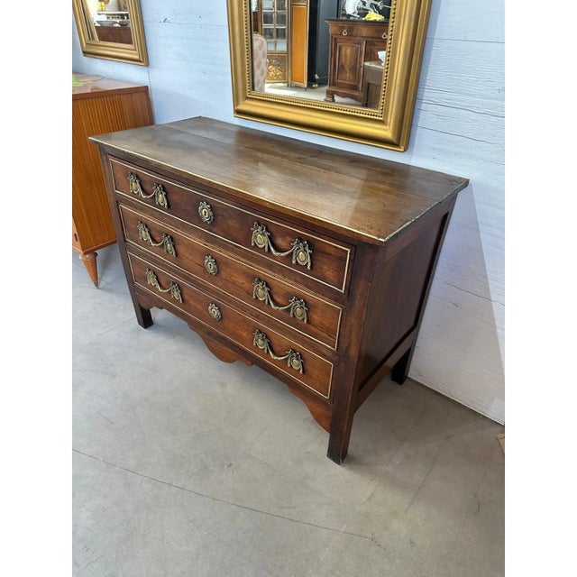 18th Century French Louis XVI Chest of Drawer / Commode For Sale - Image 12 of 12