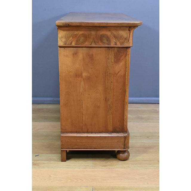 Early 19th Century Restoration Cherrywood Chest of Drawers For Sale - Image 10 of 18