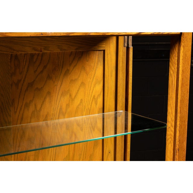 Vintage Tambour Door Laboratory Cabinet by Wiese For Sale - Image 9 of 14