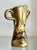 Ceramic Vintage Ceramic Gold Plated Last Place Trophy For Sale - Image 7 of 12