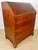 1960s Vintage Writing Bureau Desk in Leather and Mahogany, 1960 For Sale - Image 5 of 18