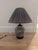 Gray Chinoiserie Style Lamp For Sale - Image 8 of 12