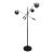 Mid Century Modern Robert Sonneman Chrome Floor Lamp - Adjustable 3 Arm “Eyeball” Design, C. 1960’s For Sale