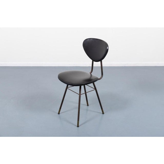 Mid-Century Modern Desk & Chair, 1960s, Set of 2 For Sale - Image 3 of 16