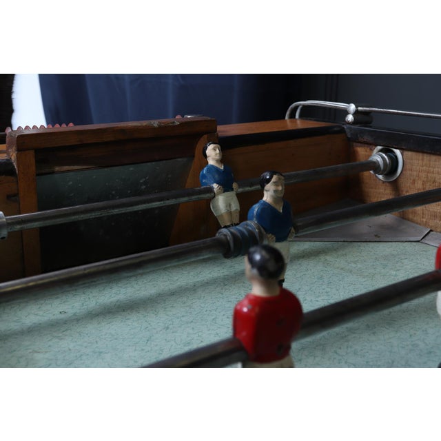 1950s Art Deco French Babyfoot Football Game Table from Finale, 1950s For Sale - Image 5 of 18