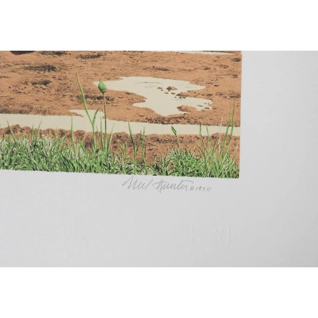 Vintage 1974 lithograph on paper by Mel Hunter, American (1927–2004). Signed, titled Tennessee Walking Horse, numbered...