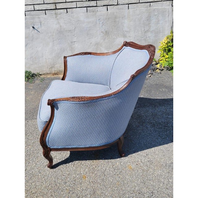 1930 Italian Club Living Room Chair Beachwood For Sale - Image 17 of 17