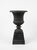 Neoclassical 1970s French Neoclassical Style Fluted Cast Iron Garden Urn on Plinth Pedestal For Sale - Image 3 of 10