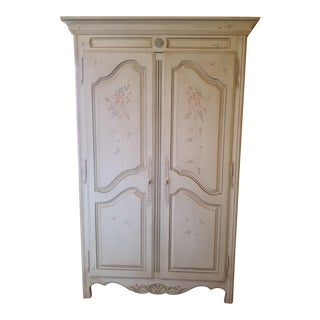 1990s Ethan Allen French Country Armoire For Sale