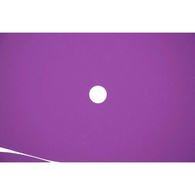 1980s Richard Kozlow Even Tide Signed Modernist Serigraph 1/100 Unframed 1980s For Sale - Image 5 of 7