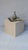 Late 20th Century Travertine Cube Side Table For Sale In San Francisco - Image 6 of 6