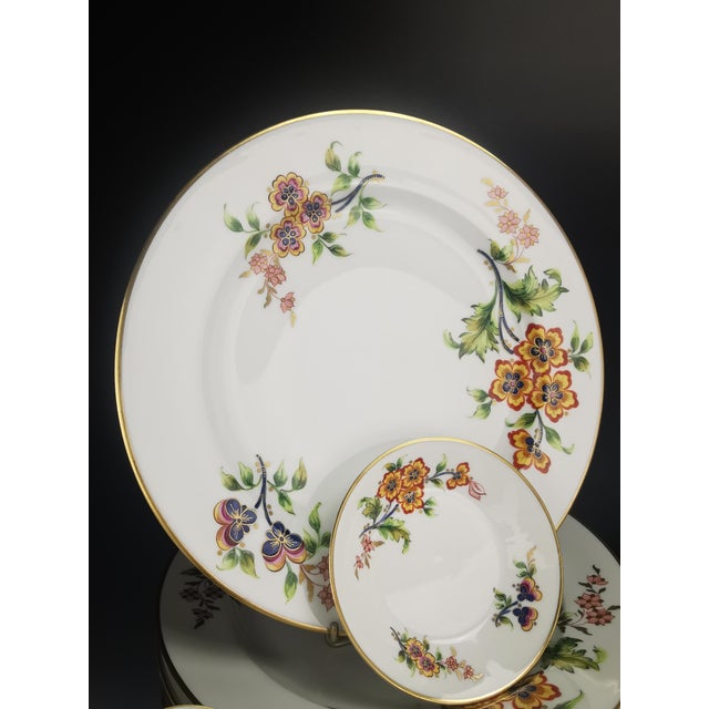 Bayeux Dinner Service by Camille Le Tallec, 1968, Set of 36 For Sale - Image 4 of 16