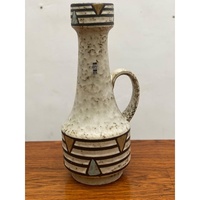 German Vase in Jasba Ceramic Form, 1960s For Sale - Image 4 of 16