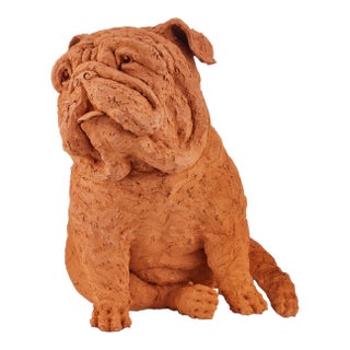 Currey & Company Leonard Churchill the Bulldog For Sale