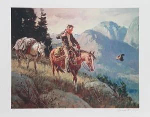 Duane Bryers, My Favorite Hat, Lithograph