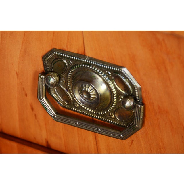 Biedermeier Cabinet in Cherry, Spruce & Ebony, Czech, 1820s For Sale - Image 9 of 17