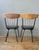1960s Vintage Howell Metal Dining Chairs- a Pair For Sale In Rochester - Image 6 of 7