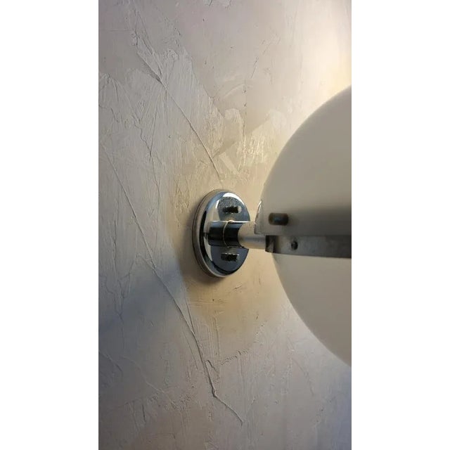 Guzzini Wall Lights by Harvey Guzzini for Guzzini, 1969, Set of 2 For Sale - Image 4 of 7