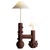 Connection Sculptural Floor Lamp in Ceramic by Liliana Silva For Sale - Image 6 of 6