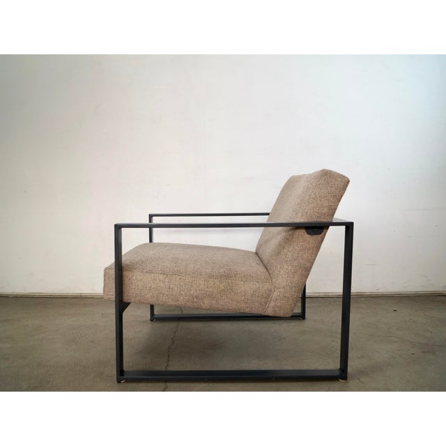 2010’s Mid-Century Modern Style Cb2 Specs Lounge Chair For Sale In Los Angeles - Image 6 of 12