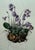 Mid-Century Modern Vintage Framed Botanical Lithograph Featuring Alpine Snowbells For Sale - Image 3 of 8