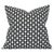 Schumacher Schumacher Betwixt Black Feather Down Pillows 17x17" Square - Pair For Sale - Image 4 of 4