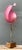 Pink Vintage Italian Paper Nautilus Shell Lamp For Sale - Image 8 of 12