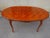 Regency Oval Extendable Dining Table, 1980s For Sale - Image 15 of 18