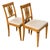 Pair of Antique Austrian Biedermeier Style Side Chairs For Sale - Image 4 of 5
