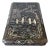 Antique Japanese Lacquer and Inlay Box from Ryukyu Island For Sale