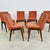 Dimensions: H 28” x W 16.3” x SD 14” x SH 17.7” Set of 6 Vintage Polish dining chairs designed by Dolnoslaska Fabryka...