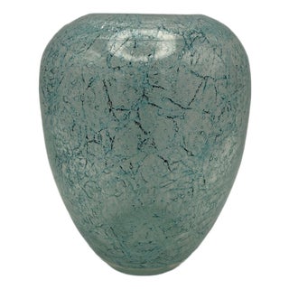 Vintage Art Deco Glass Vase by Walter Dexel for WMF Ikora, 1930s For Sale