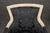 Pair Attributed Maison Jansen French Louis XVI Style Distressed Painted Bergeres For Sale - Image 9 of 13