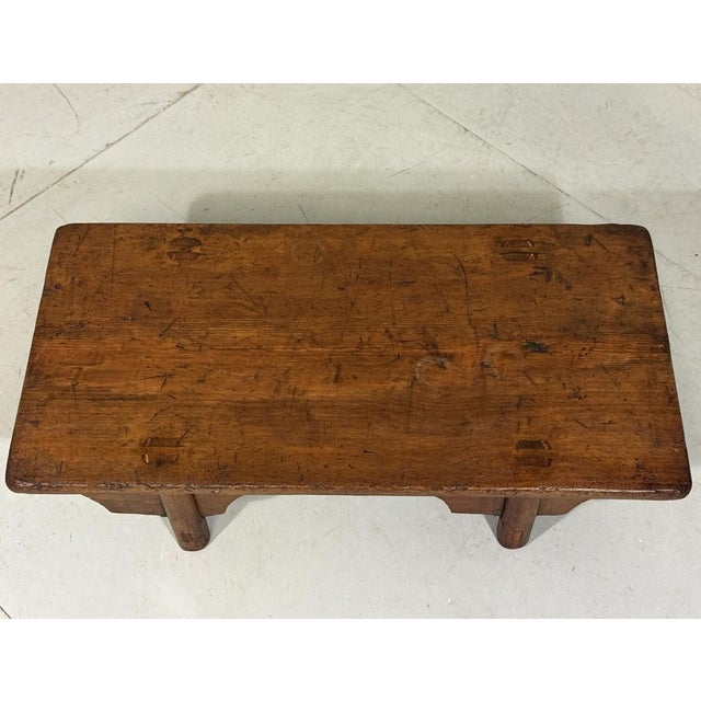 Low Antique Rustic Coffee Table, 1900s For Sale - Image 11 of 18