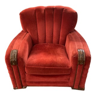 1920s Art Deco Club Chair For Sale