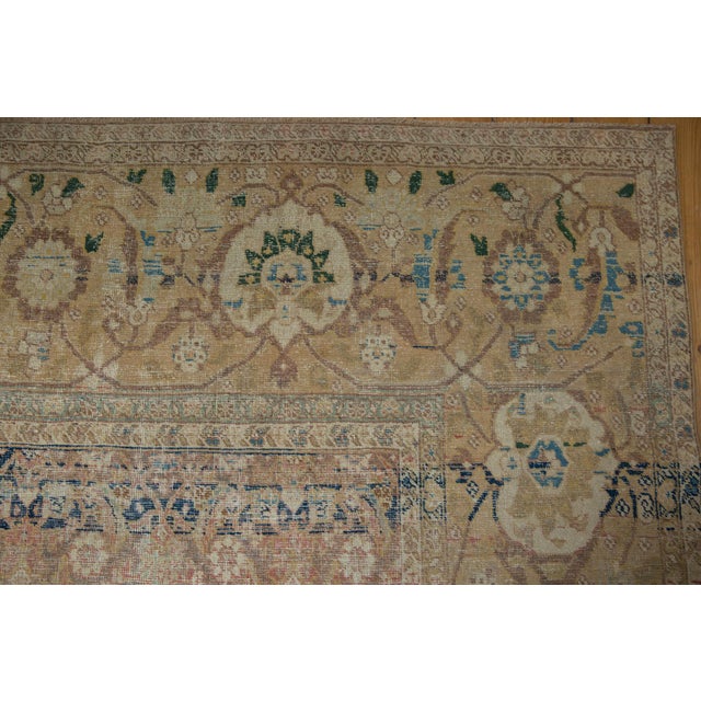 Old New House Vintage Distressed Tabriz Carpet - 10'9" X 17'10" For Sale - Image 4 of 12