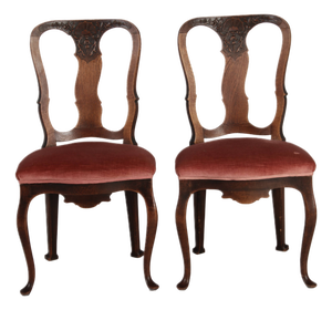 Antique Chairs, 1860, Set of 2