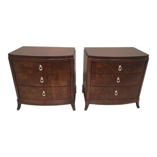 Thomasville Bogart Nightstands - a Pair! For Sale