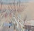 Yves Brayer, Row of Plane Trees In Winter, Maussane-les-Alpilles, 20th Century, Mixed Media on Paper, Framed For Sale - Image 11 of 17