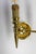 French Louis XVI or Neoclassical Style Brass Double Sconces, 1960s, Set of 2 For Sale - Image 6 of 10