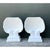Vintage Cast Cement Shell Form Pedestals - Pair For Sale - Image 10 of 12