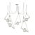 Saturn Suspension Lamp by Creativemary For Sale - Image 16 of 16