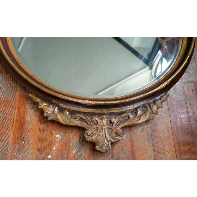 19th or 20th Century Italian Giltwood Mirror With Eagle Finial in Adams Style For Sale In New York - Image 6 of 18