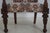 Brown Pair Large Swan Carved Mahogany Throne Chairs For Sale - Image 8 of 18