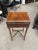 Drexel Vintage Drexel Walnut Lift Top Side Table, Burl Top, Carved Legs, Solid Wood Legs For Sale - Image 4 of 9