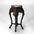 Brown Antique Chinese Carved Rosewood Rouge Marble Top Table For Sale - Image 8 of 10
