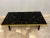 Coffee Table in Wood and Black Majolica, 1970s For Sale - Image 3 of 8