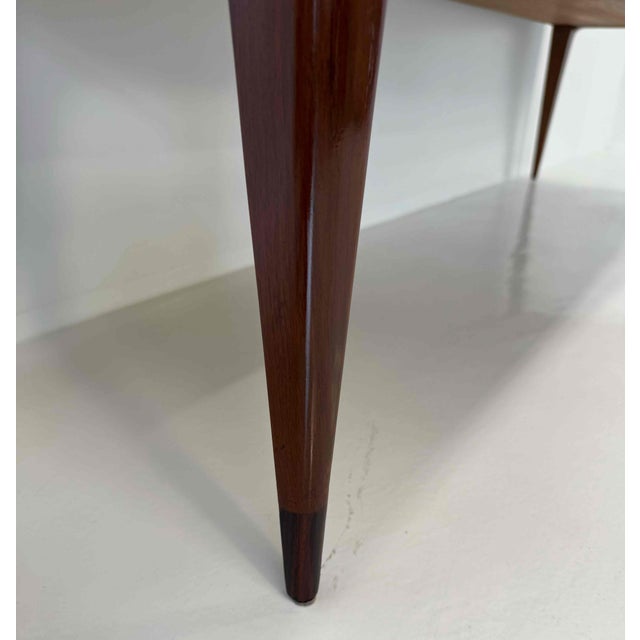 Parchment and Walnut Chest of Drawers by Paolo Buffa, 1950s For Sale - Image 13 of 14