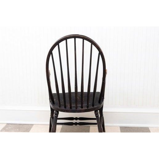 Early 20th Century Heywood-Wakefield Spindle Back Armchair For Sale - Image 9 of 10