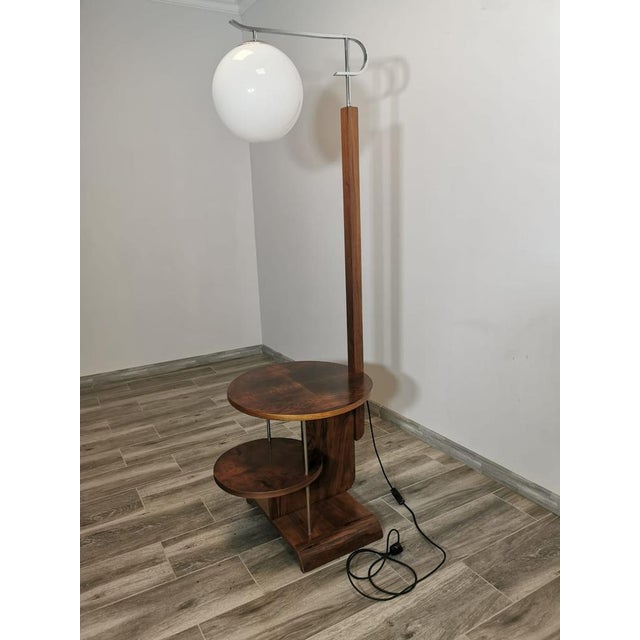 Art Deco Floo Lamp by Jindrich Halabala For Sale - Image 12 of 18